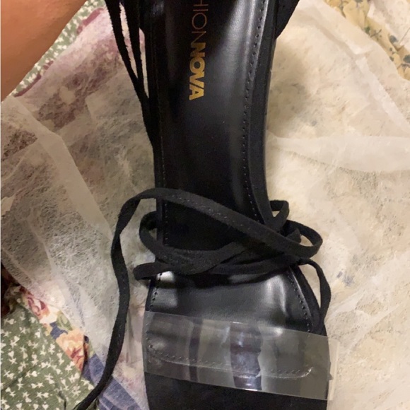 Fashion Nova Strappy Heels - Picture 3 of 5